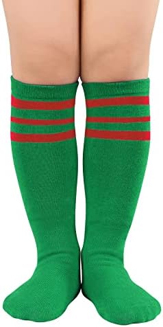 Reg Green Kid Soccer Socks Christmas Stockings